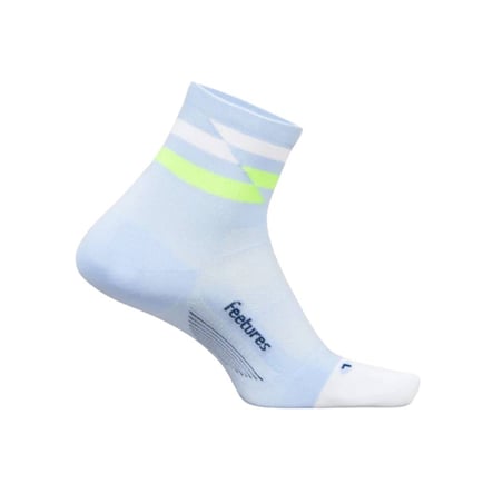 Calze Feetures Elite Ultra Light Quarter Azzurro Cielo