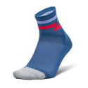 Calcetines Feetures Elite Light Cushion Quarter Azul Gris
