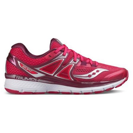 Chaussures Femme Saucony Triumph ISO 3 Rouge