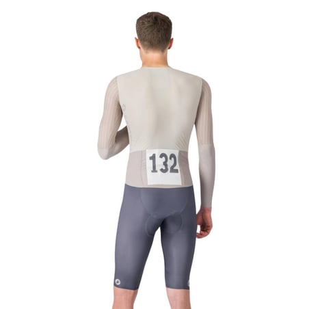 Castelli Body Paint V TT Full Cycling Speedsuit Grey