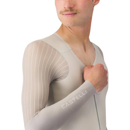 Castelli Body Paint V TT Full Cycling Speedsuit Grey