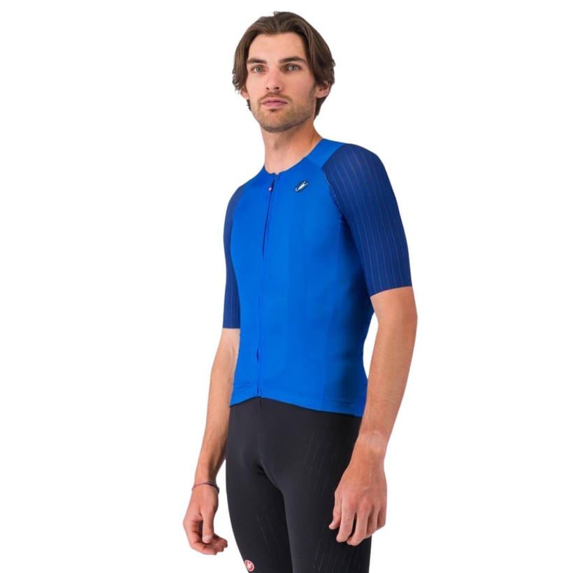 Castelli Aero Race 8S Jersey Blue