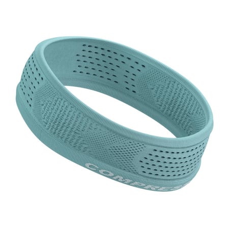 Dunne Compressport On/Off hoofdband Ether Blauw