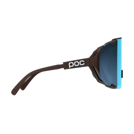 POC Devour Brown Glasses Blue Lens + Extra Lens
