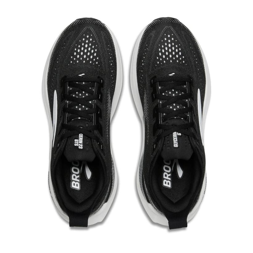 Schoenen Brooks Glycerin GTS 23 Zwart Wit SS26...