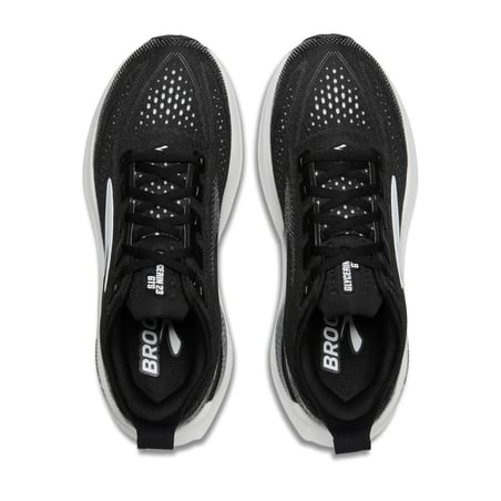 Brooks Glycerin GTS 23 Running Shoes Black White SS26 Women
