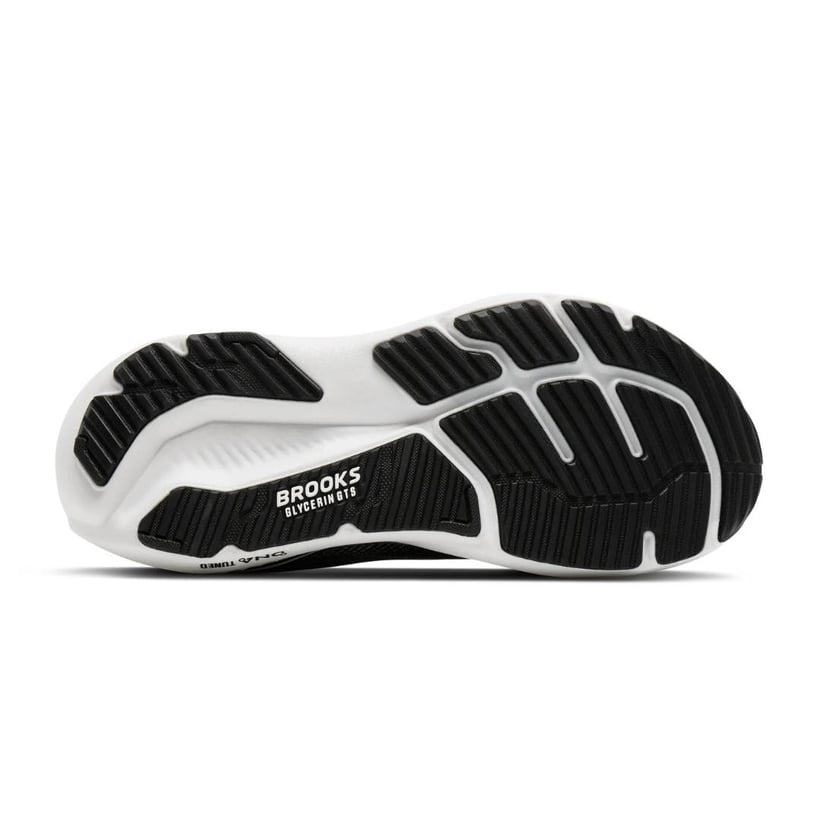 Schoenen Brooks Glycerin GTS 23 Zwart Wit SS26...
