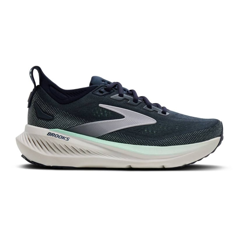 Ténis Brooks Glycerin 23 Azul Branco SS26 Mulher