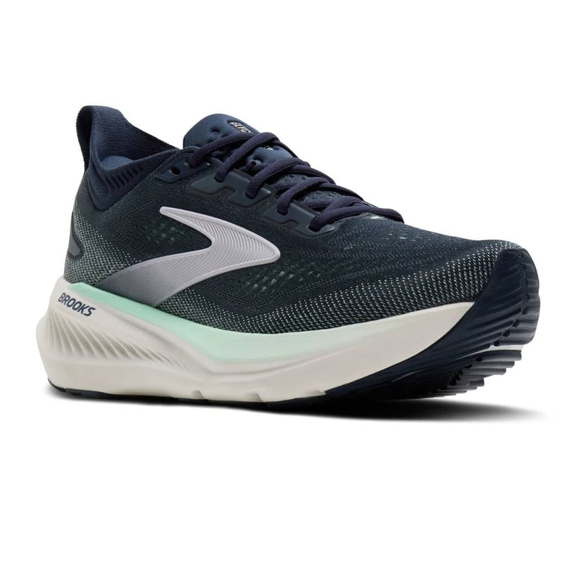 Scarpe Brooks Glycerin 23 Blu Bianco SS26 Donna