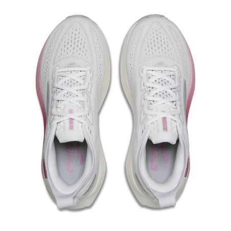 Scarpe running Brooks Glycerin 23 Bianco Rosa SS26 Donna
