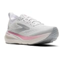 Ténis Brooks Glycerin 23 Branco Rosa SS26 Mulher