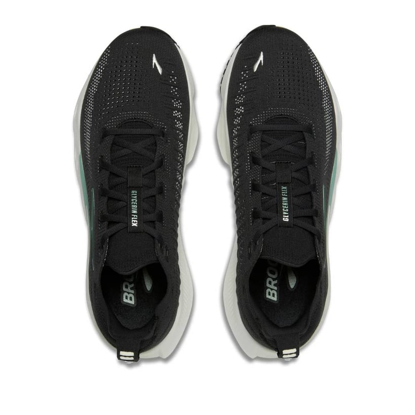 Brooks Glycerin Flex Laufschuhe Schwarz Weiß SS26