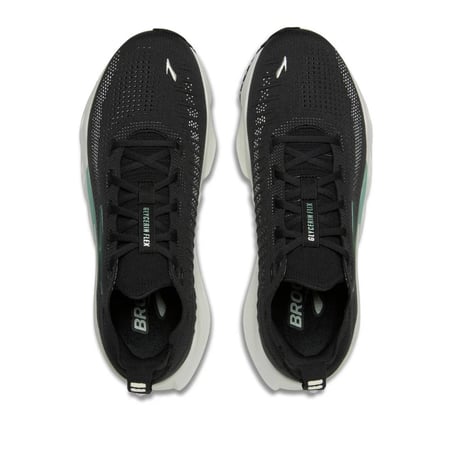 Ténis Brooks Glycerin Flex Preto Branco SS26