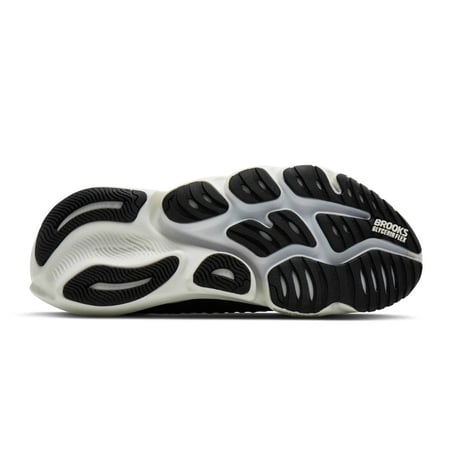 Ténis Brooks Glycerin Flex Preto Branco SS26