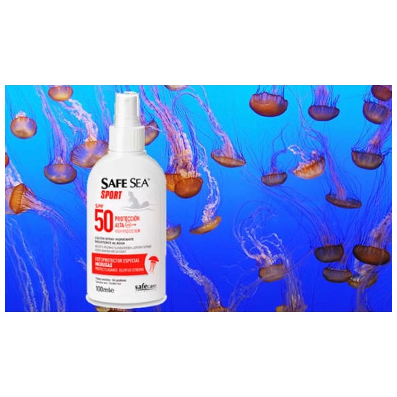 Fotoprotector Especial Medusas SAFE SEA Sport SPF50 100ml