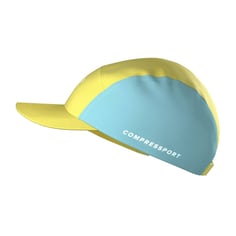 Casquette Compressport 5 Panel Jaune Bleu 2