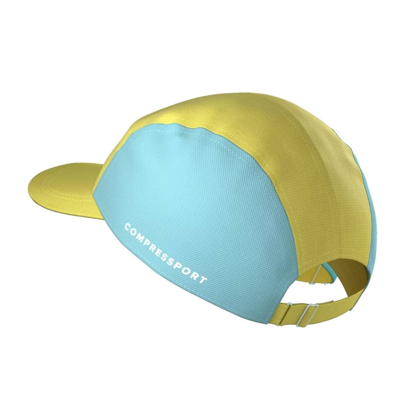 Compressport 5 Panel Cap Yellow Blue