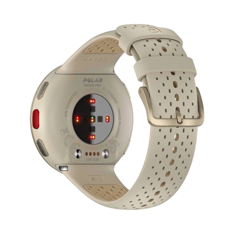 Uhr Polar Pacer Pro Beige