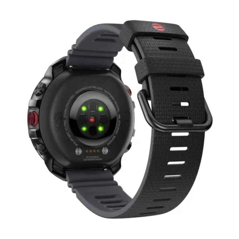 Polar Grit X2 Pro Schwarze Uhr