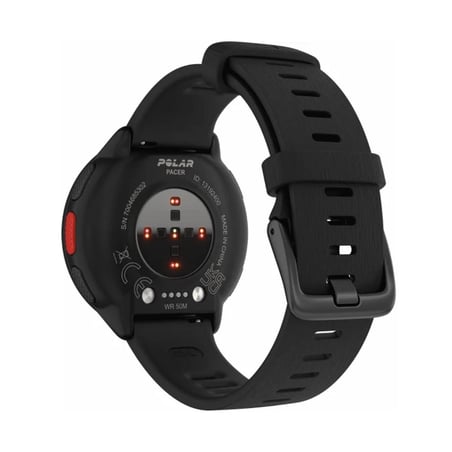 Montre Polar Pacer Noir Rouge