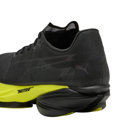 Ténis Puma x Aston Martin F1 Fast-R NITRO Elite 3 Preto Amarelo SS26