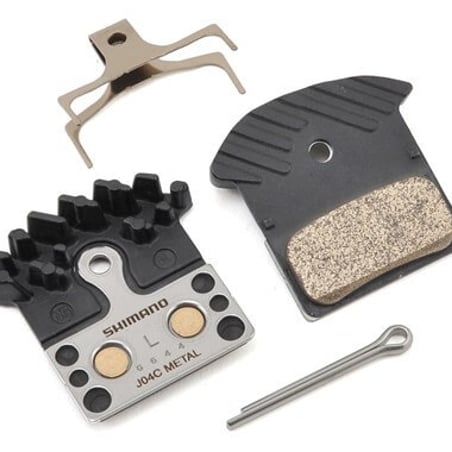 Pastilhas de freio metálicas Shimano J04C XTR XT SLX Ice Tech