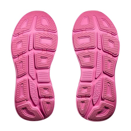 Chaussures Hoka Bondi 9 Rose SS26 Femme