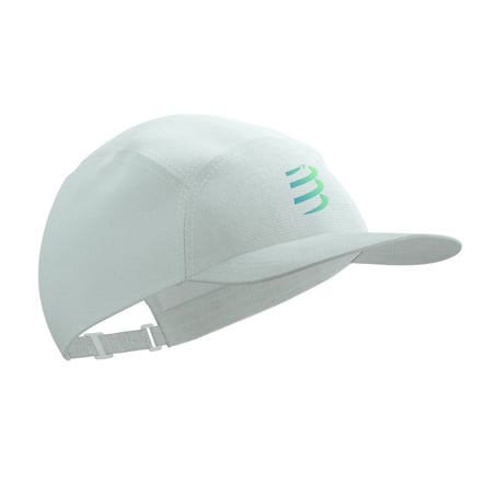 Berretto Compressport 5 Panel Bianco Blu