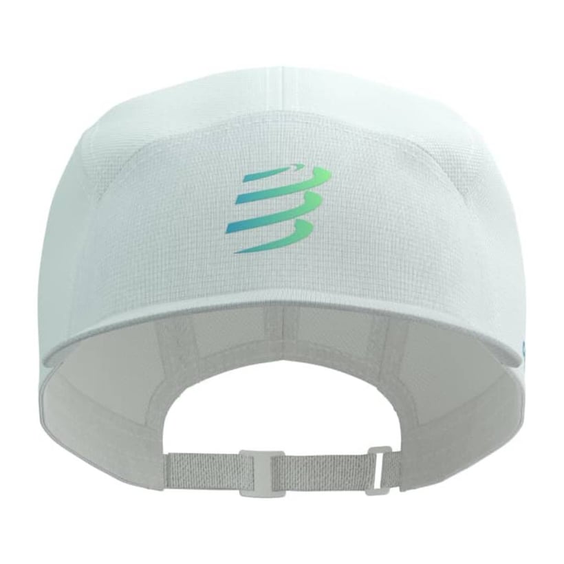 Berretto Compressport 5 Panel Bianco Blu