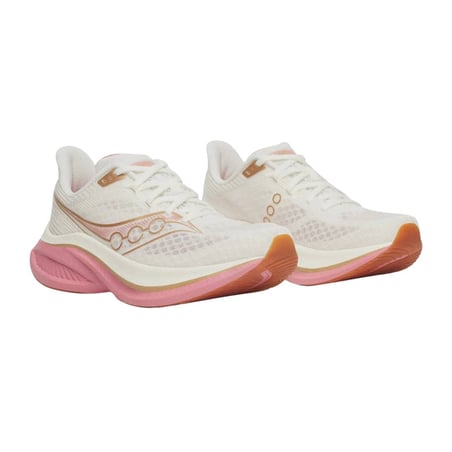 Chaussures Saucony Endorphin Speed 5 Blanc Rose SS26 Femme