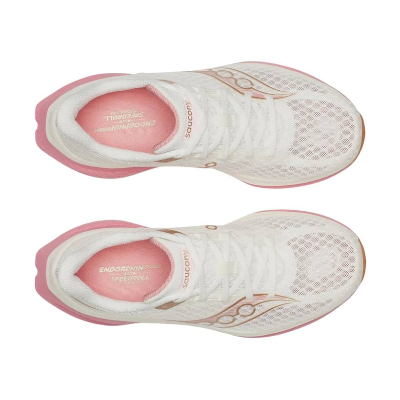 Ténis Saucony Endorphin Speed 5 Branco Rosa...