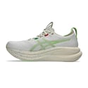 Zapatillas Asics Gel-Nimbus 28 Nadia Battocletti Blanco Verde SS26 Mujer