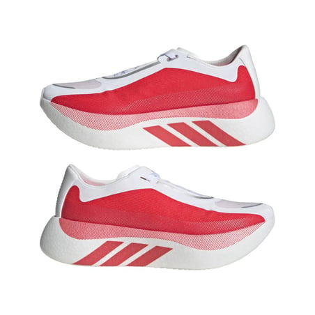 Adidas Hyperboost Edge Laufschuhe Weiß Rot AW26