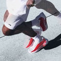 Adidas Hyperboost Edge Laufschuhe Weiß Rot AW26