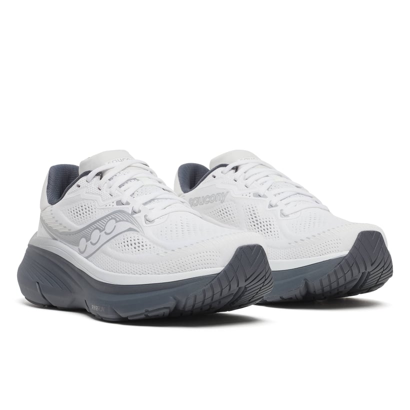 Chaussures Saucony Guide 19 Blanc Gris SS26