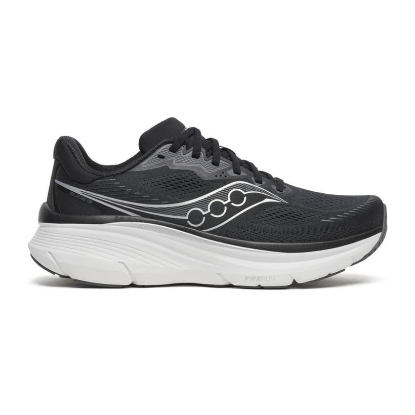 Zapatillas Saucony Guide 19 Negro Blanco SS26