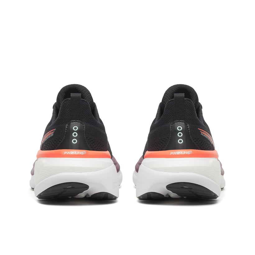 Saucony Hurricane 25 Black Purple Running Shoes...