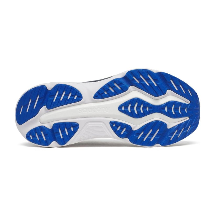 Zapatillas Saucony Hurricane 25 Gris Azul SS26