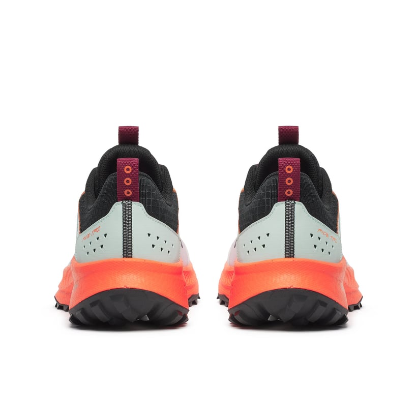 Zapatillas Saucony Ride TR2 Gris Naranja SS26