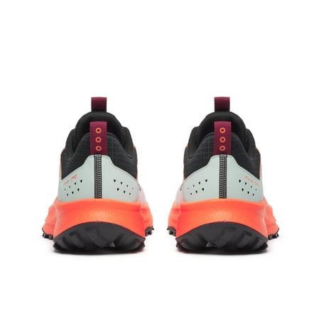 Zapatillas Saucony Ride TR2 Gris Naranja SS26