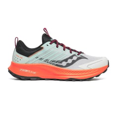 Zapatillas Saucony Ride TR2 Gris Naranja SS26
