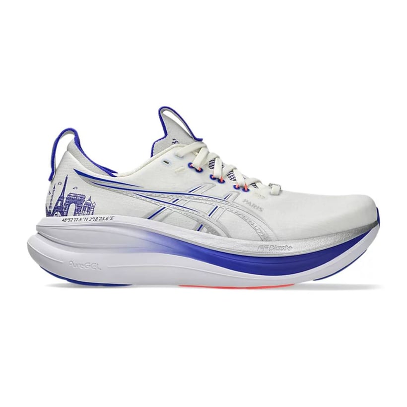 Asics Gel Nimbus 28 Paris White Blue AW26...