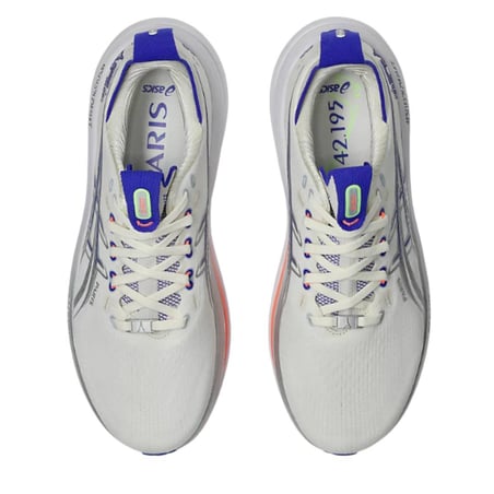 Buty Asics Gel Nimbus 28 Paris Biały Niebieski AW26 Unisex