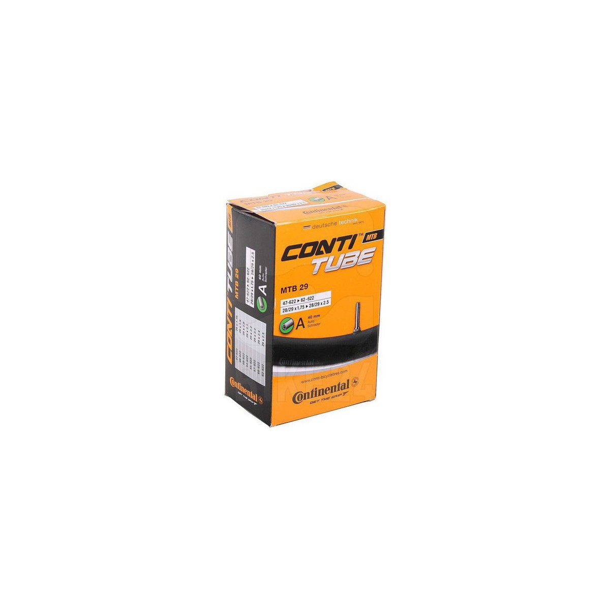 Conti Schlauch günstig Kaufen-Continental 29x1.75 - 2.5 Schrader 40mm Rohr. Continental 29x1.75 - 2.5 Schrader 40mm Rohr <![CDATA[Continental 29x1.75 - 2.5 Schrader 40mm Rohr Butylschlauch mit 40mm Schrader- oder Motoventil für 29