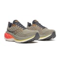 Saucony Hurricane 25 Schoenen Grijs Oranje SS26