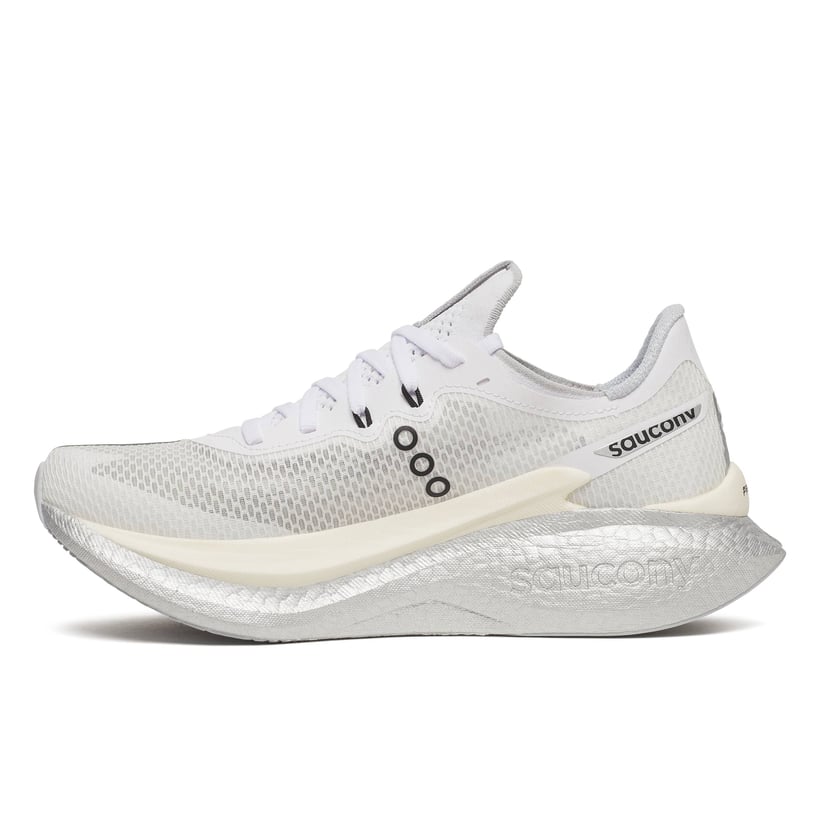 Saucony Endorphin Pro 5 Laufschuhe Weiß/Grau...