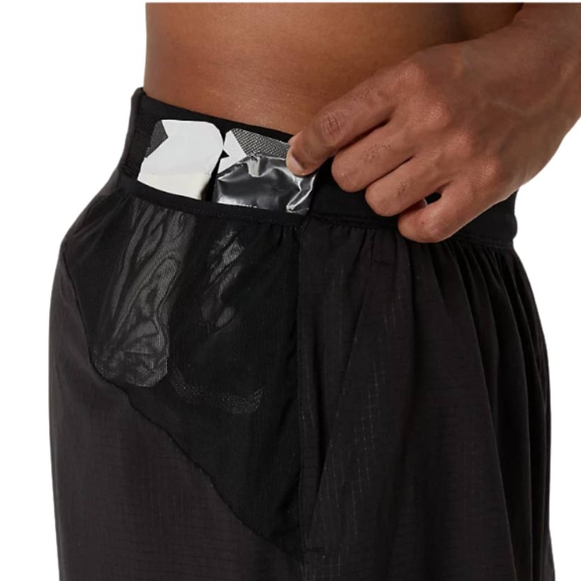 Pantaloncino Asics Fujitrail Elite Nero