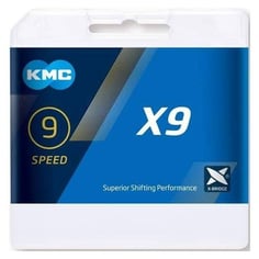 Catena KMC x9 114 Collegamenti 9v Grigio