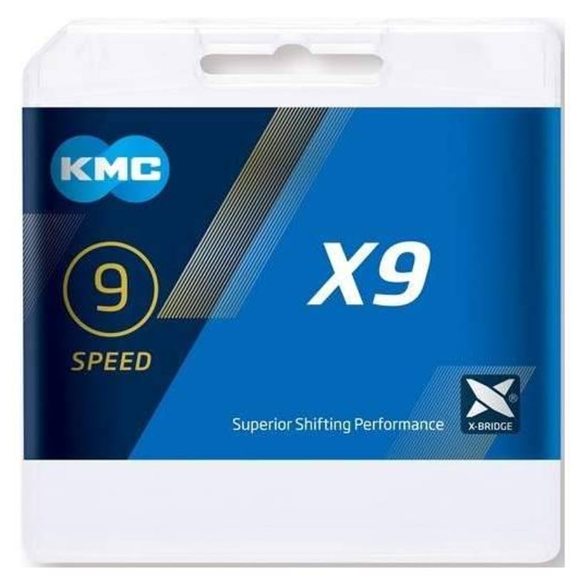 Chain KMC x9 114 Links 9v Grey