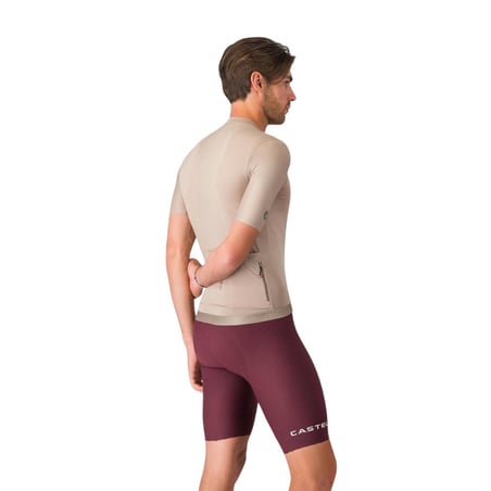 Castelli Espresso 2 Radhose Bordeauxrot